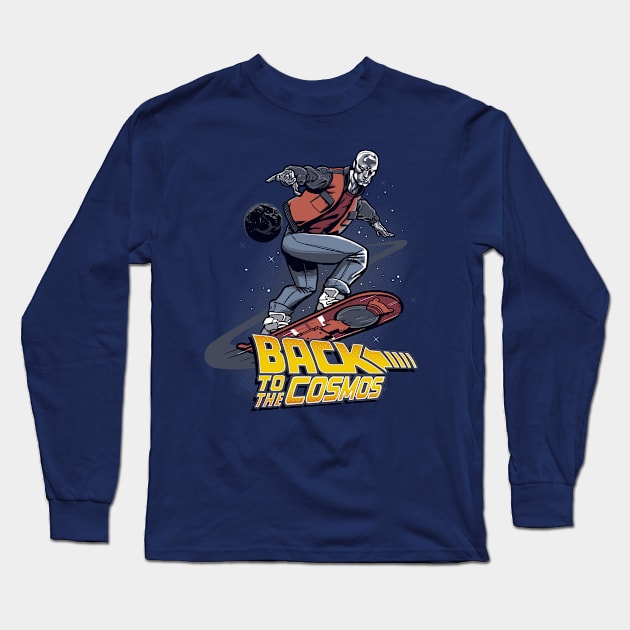 Back to the cosmos Long Sleeve T-Shirt by Roni Nucleart